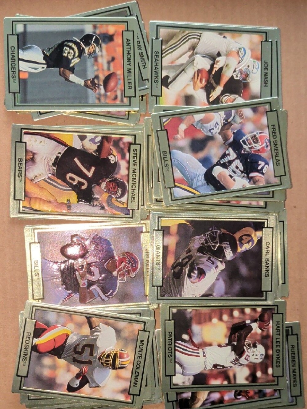 🏈 (44) 1990 Action Packed NFL Foil Card Bundle - Hi Pro Marketing